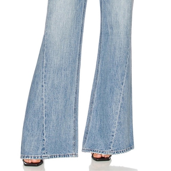 NWT Pistola Ruby Wide Leg Palazzo Jeans in Othello Blue Denim - Picture 3 of 14